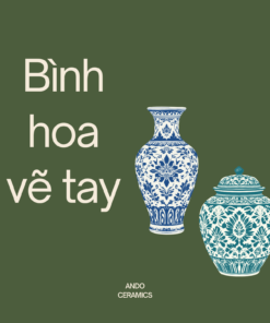 Bình Hoa Vẽ Tay